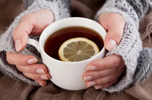 hot tea inpage